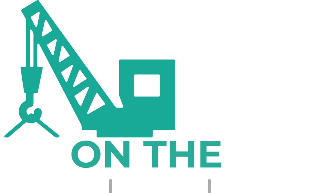 On the mix white logo